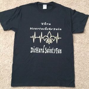 Custom New Orleans Saints Fan T-Shirt